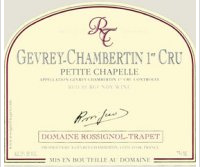 Domaine Rossignol-Trapet - 1er Cru Petite Chapelle