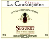 Château La Courançonne - Fiole du Chevalier d'Elbène