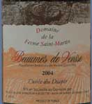 Domaine de la Ferme Saint Martin - Cuvée du Diapir