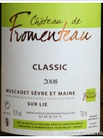 Château de Fromenteau - Classic - Sur Lie