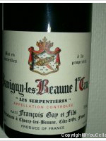 François Gay - 1er Cru - Les Serpentières
