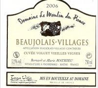 Domaine Le Moulin du Prince - Cuvée Voluet Vieilles Vignes