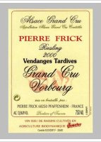 Pierre Frick - Grand Cru Vorbourg Vendanges Tardives
