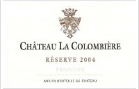 Château la Colombière - Réserve