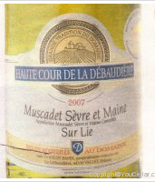 Haute Cour de la Débaudière - Sur Lie