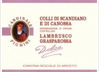 Cantina Sociale di Arceto - Cardinale Pighini - Grasparossa Dolce