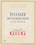 Domaine Armand Gilg - Mittelbergheim - Cuvée Prestige