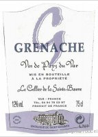 Cellier de la Sainte Baume-Grenache