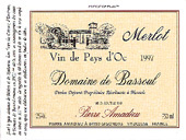 Pierre Amadieu - Domaine de Bassoul - Merlot