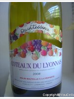 Cave des Producteurs des Coteaux du Lyonnais Quintessence