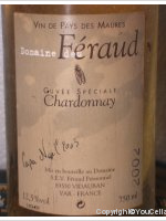 Domaine des Férauds Chardonnay Cuvée Spéciale