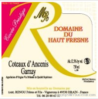 Domaine du Haut Fresne - Gamay Cuvée Prestige
