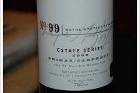 Wayne Gretzky, Estate Series Shiraz Cabernet
