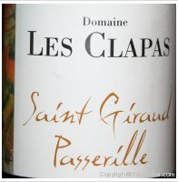 Domaine Les Clapas - Saint Giraud Passerille
