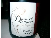 Domaine de Dionysos La Cigalette 