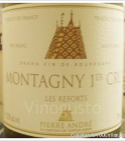 Pierre  André  au  Château  de  Corton  André - 1er Cru - Les Reforts
