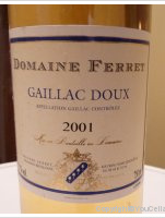 Domaine Ferret - Doux