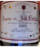 Sophie et Joël Fritsch Pinot Noir