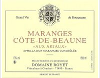 Domaine Royet - Aux Artaux