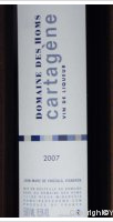 Domaine des Homs - Cartagène