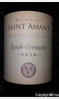 Domaine Saint Amant, Syrah Grenache