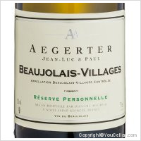 Jean-Luc et Paul Aegerter - Réserve Personnelle