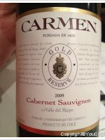 Carmen - Cabernet Sauvignon Gold reserve