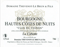 Domaine Thevenot Le Brun et Fils - Clos du Vignon La cabotte