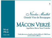 Domaine Nicolas Maillet - Mâcon Verzé