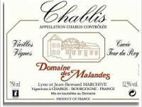 Domaine des Malandes Cuvée Tour du Roy Vieilles Vignes
