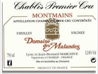 Domaine des Malandes - Premier Cru Montmains