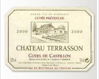 Château Terrasson - Cuvée Pervenche
