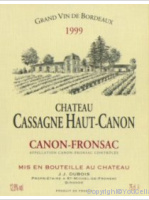 Château Cassagne Haut-Canon