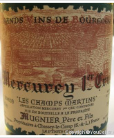 Domaine Mugnier Père et Fils - 1er cru Les Champs Martins