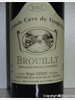 Roger Gérin - Grande Cave de Vougeon