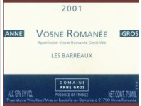 Domaine Anne Gros - Les Barreaux