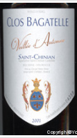 Clos Bagatelle - Veillée d'Automne