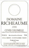 Domaine Richeaume - Cuvée Columelle