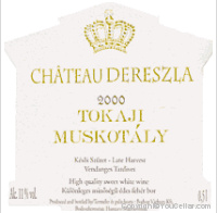 Château Dereszla - Muskotaly