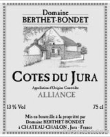 Domaine Berthet-Bondet - Alliance