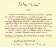 Les Vins de Vienne - Taburnum