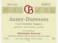 Christophe Buisson - Les Grandes Vignes