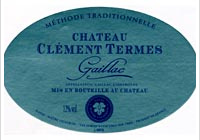 Château Clément Termes - Méthode Traditionnelle