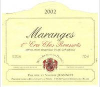 Domaine Philippe et Valérie Jeannot - 1er Cru Clos Roussots