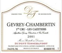 Domaine Dupont Tisserandot - 1er Cru Les Cazetiers