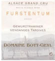 Domaine Bott-Geyl - Grand Cru Furstentum Vendanges Tardives