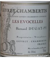 Bernard Dugat-Py - Les Evocelles