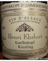 André Ehrhart - Kaefferkopf d'Ammerschwihr