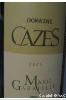 Domaine Cazes - Cuvée Marie Gabrielle