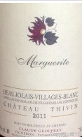 Château Thivin - Cuvée Marguerite